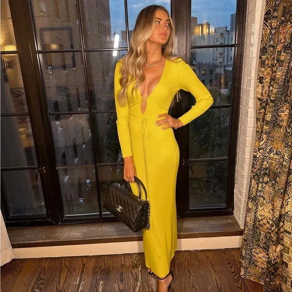 Devon Windsor Reagan Dress White Medium - Picture 3 of 4